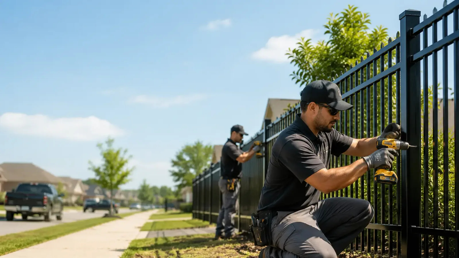 Metal Fence Installation in Loman, MN